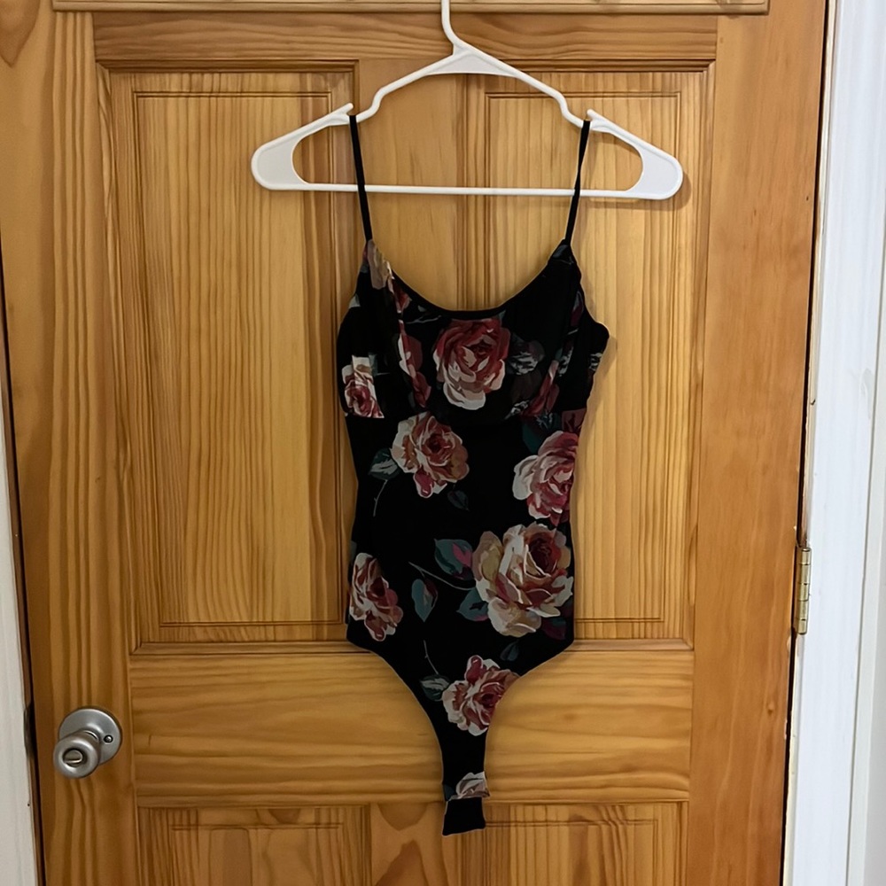 Women’s Flattering Floral Bodysuit